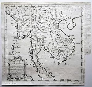 Carte de lInde au-dela du Gange .de Siam.