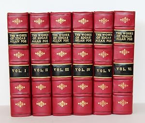 THE WORKS OF EDGAR ALLAN POE.Six Volumes.; With an introduction & memoir by Richard Henry Stoddard