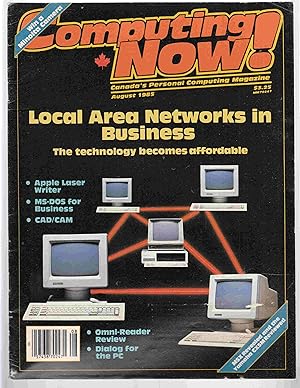 Seller image for Computing Now! August 1985 for sale by Riverwash Books (IOBA)