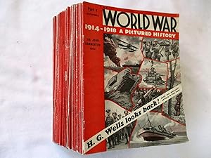 World War 1914-1918: A Pictured History. All 55 Issues.