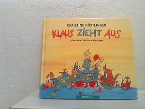 Klaus zieht aus. - Bilder von Christiana Nöstlinger