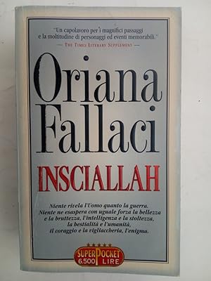 Imagen del vendedor de Insciallah (en italiano) a la venta por Librería Ofisierra