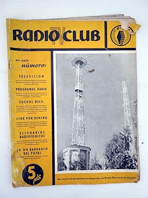 RADIO TV CLUB 1. REVISTA RADIOFÓNICA QUINCENAL. 2 DE MAYO (Vvaa) Radio TV Club, 1953