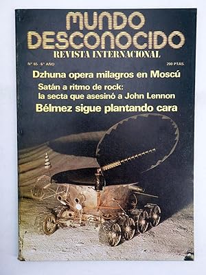 MUNDO DESCONOCIDO, REVISTA INTERNACIONAL 65 (Vvaa) ATE, 1981
