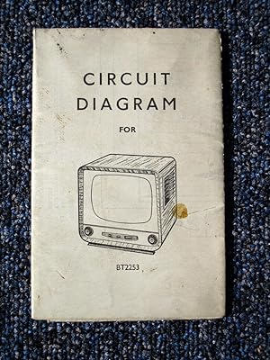 Image du vendeur pour Circuit Diagram for BT2253 Television. (GEC, General Electric Co Ltd., G.E.C.) mis en vente par Tony Hutchinson