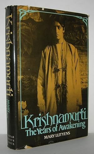 Seller image for KRISHNAMURTI The Years of Awakening for sale by Evolving Lens Bookseller