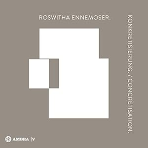 Image du vendeur pour Roswitha Ennemoser: Konkretisierung/ Concretisation mis en vente par Libro Co. Italia Srl