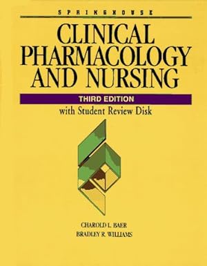 Seller image for Clinical Pharmacology and Nursing for sale by Libro Co. Italia Srl