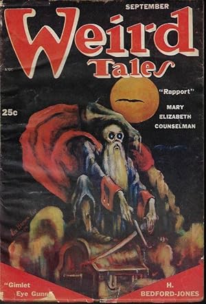 Seller image for WEIRD TALES: September, Sept. 1951 for sale by Books from the Crypt