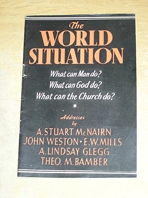 Imagen del vendedor de The World Situation a la venta por Neo Books