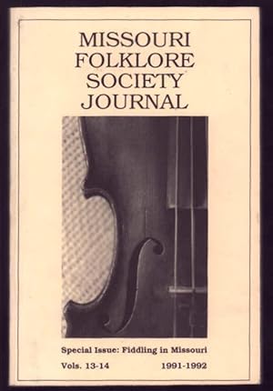 Immagine del venditore per Special Issue: Fiddling in Missouri; Missouri Folklore Society Journal Vols 13-14, 1991-1992 venduto da Truman Price & Suzanne Price / oldchildrensbooks