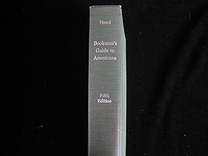 Bild des Verkufers fr BOOKMAN'S GUIDE TO AMERICANA zum Verkauf von HERB RIESSEN-RARE BOOKS