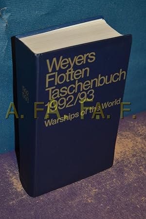 Image du vendeur pour Weyers Flottentaschenbuch / Warship of the World 61. Jahrgang 1992/93 mis en vente par Antiquarische Fundgrube e.U.