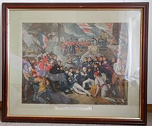 DEATH OF LORD VISCOUNT NELSON, K.B. AT THE BATTLE OF TRAFALGAR