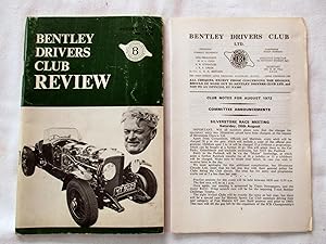 The Bentley Drivers Club Review, No 105 August 1972 + Club Notes.