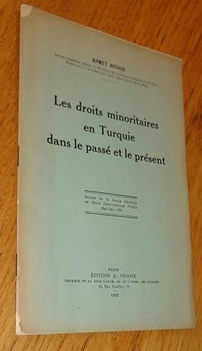 Les droits minoritaires en Turquie dans le passé et le présent