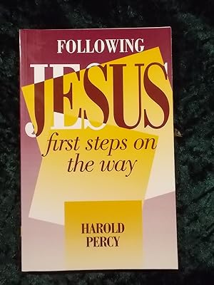 Immagine del venditore per FOLLOWING JESUS: FIRST STEPS ON THE WAY venduto da Gage Postal Books