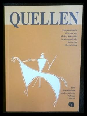 Imagen del vendedor de Quellen - Zeitgenssische Literatur aus Afrika, Asien und Lateinamerika in deutscher bersetzung a la venta por ANTIQUARIAT Franke BRUDDENBOOKS