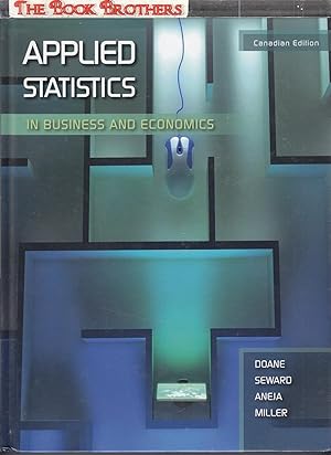 Seller image for Applied Statistics in Business and Economics, Canadian Edition (Includes CD-ROM) for sale by THE BOOK BROTHERS