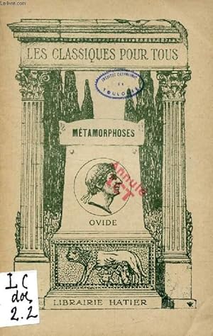 Seller image for LES METAMORPHOSES (Morceaux Choisis) (Les Classiques Pour Tous) for sale by Le-Livre