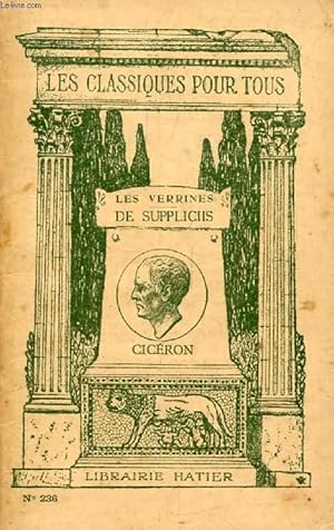 Bild des Verkufers fr LES VERRINES, DE SIGNIS (In Extenso) (Les Classiques Pour Tous) zum Verkauf von Le-Livre