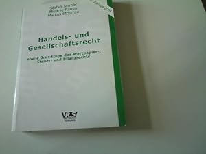 Handels- und Gesellschaftsrecht, sowie Grundzüge des Wertpapier-, Steuer- und Bilanzrechts;