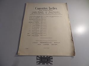 Bild des Verkufers fr Concertino in E minor. Op. 47. B. & Co. 18050. zum Verkauf von Druckwaren Antiquariat