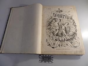 Daheim. VII. Jahrgang. 1871. Heft No. 28-51. [Hefte in einem Buch gebunden].