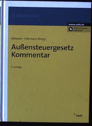 Immagine del venditore per Auensteuergesetz-Kommentar NWB Kommentar venduto da books4less (Versandantiquariat Petra Gros GmbH & Co. KG)