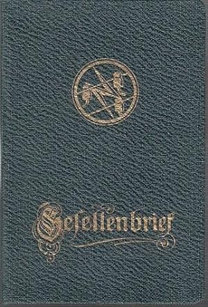 Gesellenbrief Nr. 408 / 47 für den Elektroinstallateur Werner Holtz (Umlerner), Berlin NW 40, Cal...