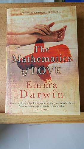 Seller image for The Mathematics of Love, ***UNCORRECTED PROOF COPY*** for sale by Collector's Corner
