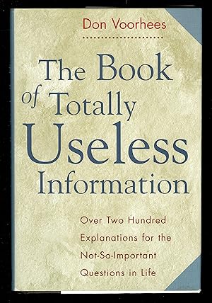Seller image for The Book of Totally Useless Information for sale by Granada Bookstore,            IOBA