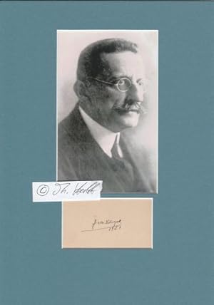 Seller image for JUAN MIGUEL DIHIGO Y MESTRE (1866-1952) kubanischer Philosoph und Schriftsteller for sale by Herbst-Auktionen