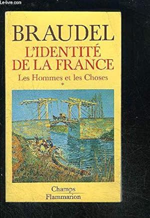 Image du vendeur pour L'identit de la France Tome 1: Les hommes et les choses mis en vente par JLG_livres anciens et modernes