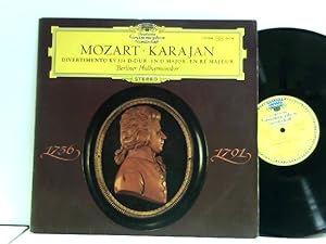 Imagen del vendedor de Mozart*, Karajan*, Berliner Philharmoniker   Divertimento Kv 334 D-Dur a la venta por ABC Versand e.K.