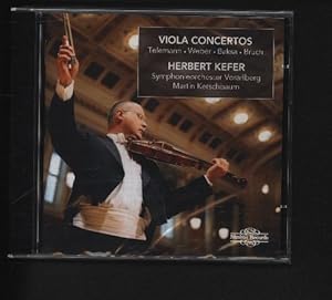 Viola Concertos, Telemann, Weber, Baksa, Bruch. Symphonieorchester Vorarlberg.