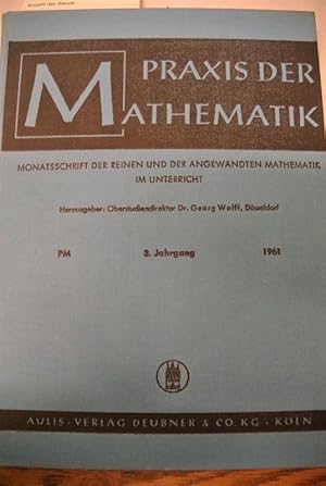 Seller image for Der Hhensatz fr das allgemeine Dreieck, in: Praxis der Mathematik (PM), 3. Jg. 1961. Monatsschrift der reinen und der angewandten Mathematik im Unterricht. for sale by Antiquariat Bookfarm