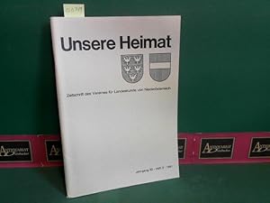 Unsere Heimat. - Jahrgang 62, 1991, Heft 2. - Zeitschrift für Landeskunde von Niederösterreich.