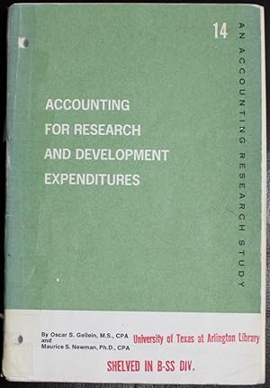 Seller image for Accounting for research and development expenditures, for sale by GuthrieBooks