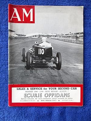 Seller image for AM. Aston Martin Owners Club. 1966 Vol 10, No 26. Summer / Autumn Number. Magazine. for sale by Tony Hutchinson