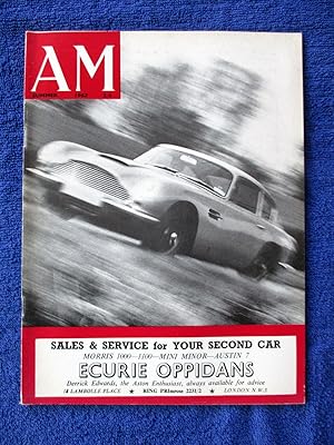 Seller image for AM. Aston Martin Owners Club. 1967 Vol 10, No 29. Summer Number. Magazine. for sale by Tony Hutchinson
