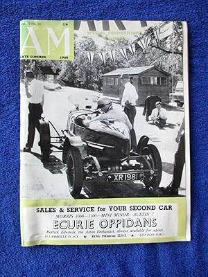 Seller image for AM. Aston Martin Owners Club. 1967 Vol 10, No 32. Late Summer Special Competition Number. Magazine. for sale by Tony Hutchinson