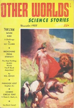 Seller image for OTHER WORLDS November 1955 for sale by Fantastic Literature Limited