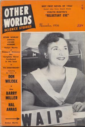 Seller image for OTHER WORLDS November 1956 for sale by Fantastic Literature Limited