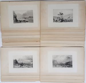 A collection of Artist's Proof Plates of images from "American Scenery"