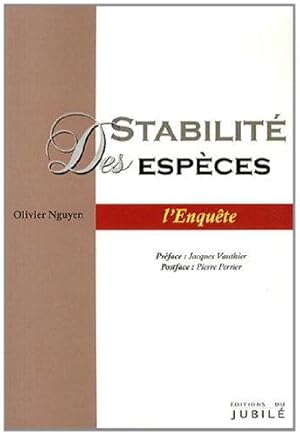 Image du vendeur pour Stabilit des espces Enqute interdisciplinaire mis en vente par dansmongarage