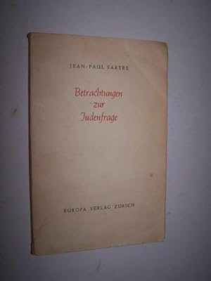 Betrachtungen zur Judenfrage Psychoanalyse des Antisemitismus