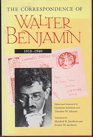 Seller image for The Correspondence of Walter Benjamin 1910-1940 for sale by Beasley Books, ABAA, ILAB, MWABA