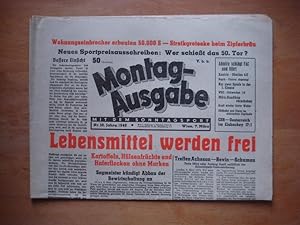 Montag-Ausgabe mit dem Sonntagssport - Wien, 7. März 1949