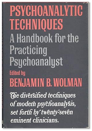 Imagen del vendedor de Psychoanalytic Techniques: A Handbook For The Practicing Psychoanalyst a la venta por Lorne Bair Rare Books, ABAA